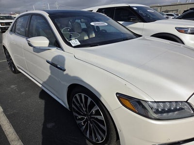 2018 Lincoln Continental Black Label
