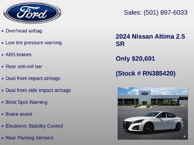 2024 Nissan Altima 2.5 SR