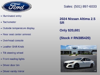 2024 Nissan Altima 2.5 SR