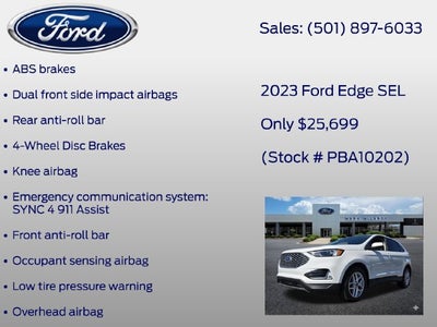 2023 Ford Edge SEL