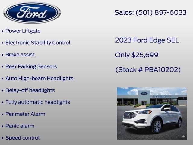 2023 Ford Edge SEL
