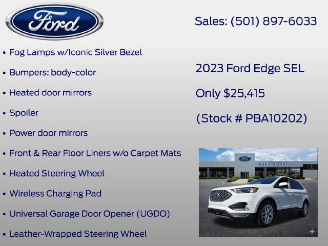 2023 Ford Edge SEL