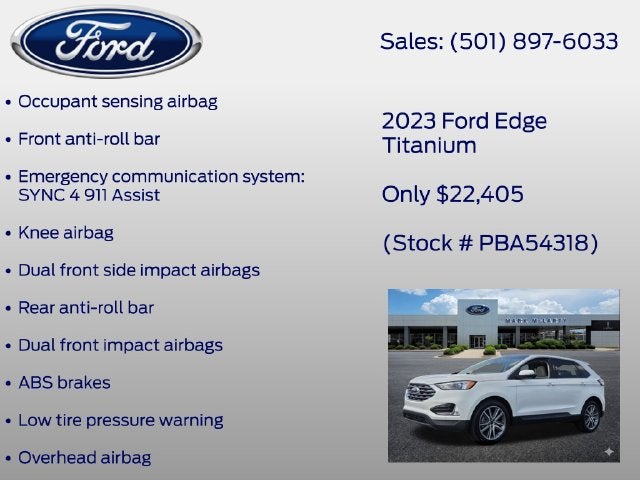 2023 Ford Edge Titanium