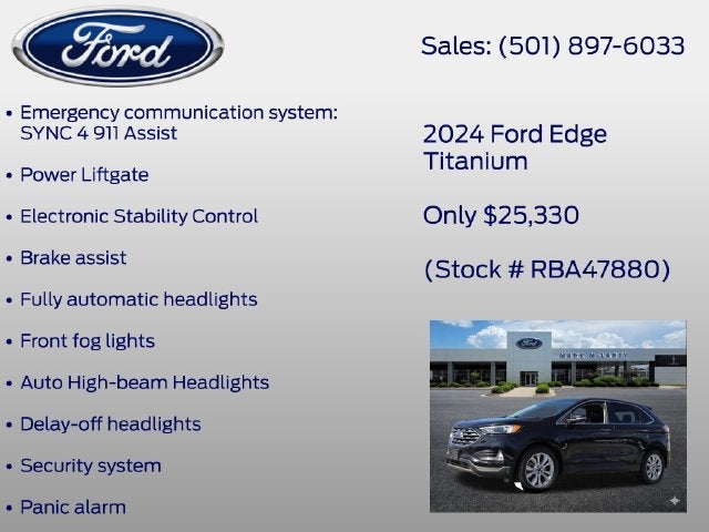 2024 Ford Edge Titanium