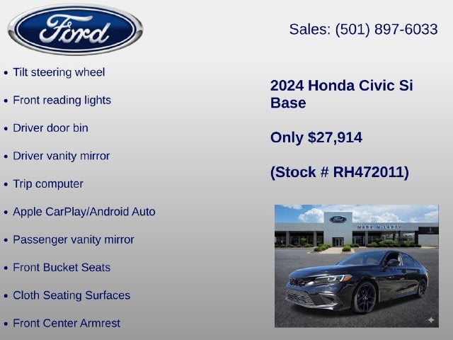 2024 Honda Civic Si Base