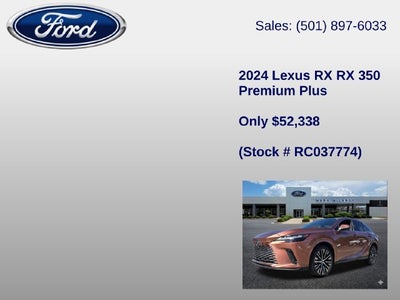 2024 Lexus RX 350 Premium Plus