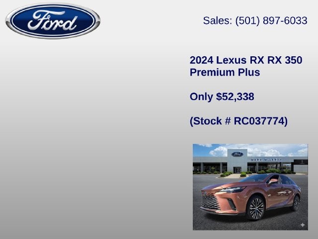 2024 Lexus RX 350 Premium Plus