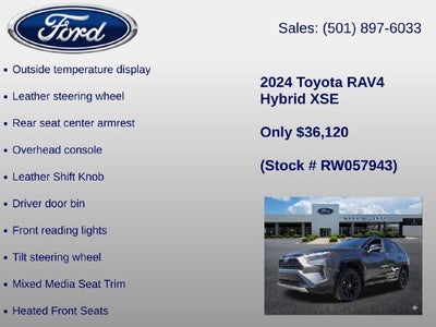 2024 Toyota RAV4 Hybrid XSE