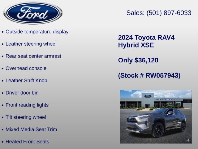 2024 Toyota RAV4 Hybrid XSE