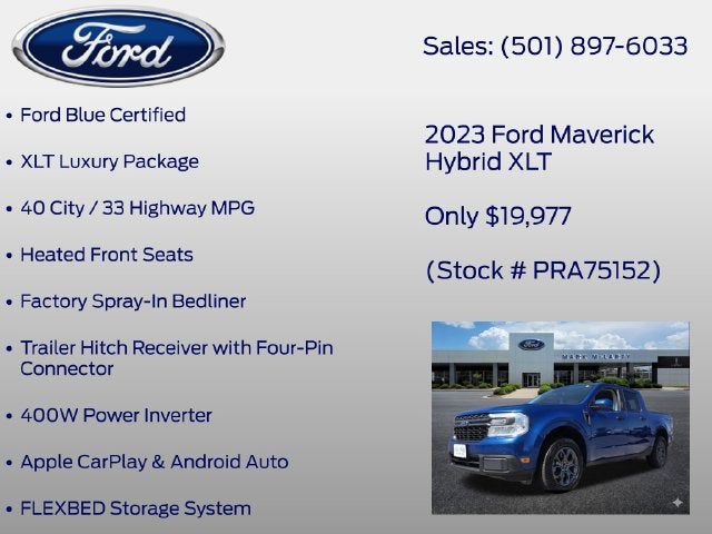 2023 Ford Maverick XLT