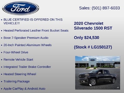 2020 Chevrolet Silverado 1500 RST