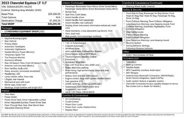 2023 Chevrolet Equinox LT