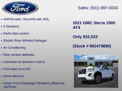 2021 GMC Sierra 1500 AT4