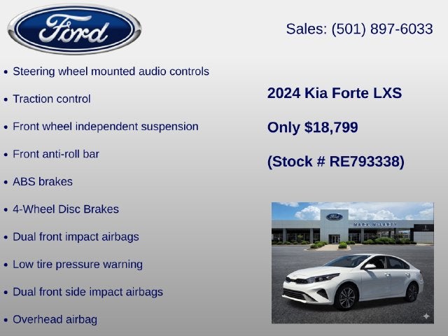 2024 Kia Forte LXS