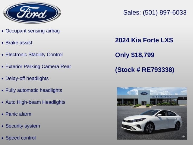 2024 Kia Forte LXS