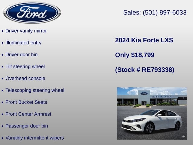 2024 Kia Forte LXS