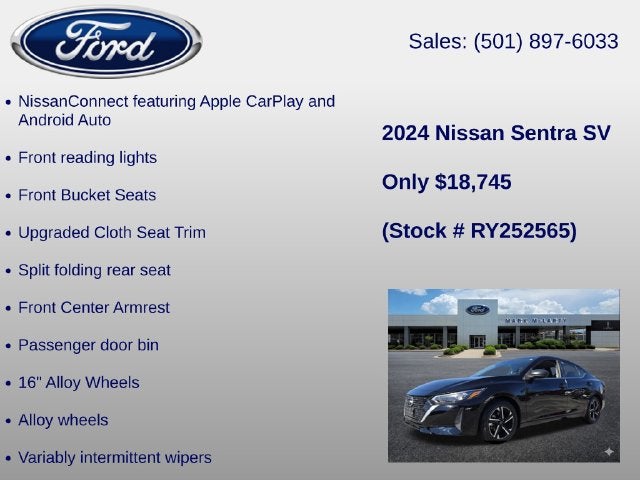 2024 Nissan Sentra SV