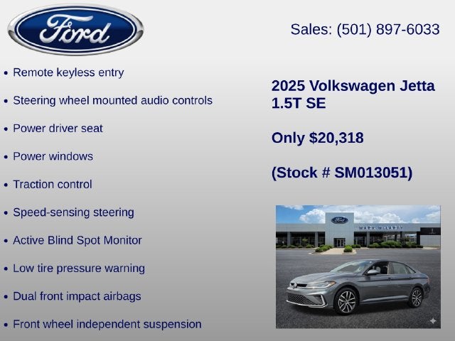 2025 Volkswagen Jetta 1.5T SE