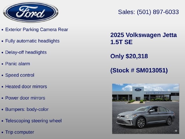 2025 Volkswagen Jetta 1.5T SE