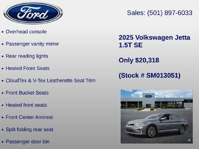 2025 Volkswagen Jetta 1.5T SE