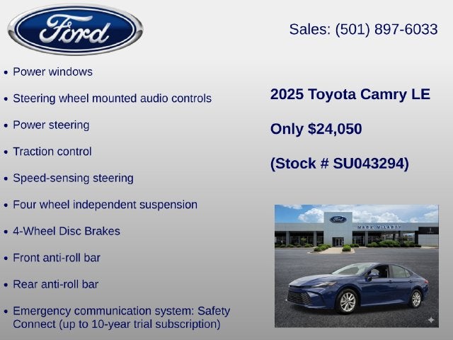 2025 Toyota Camry LE