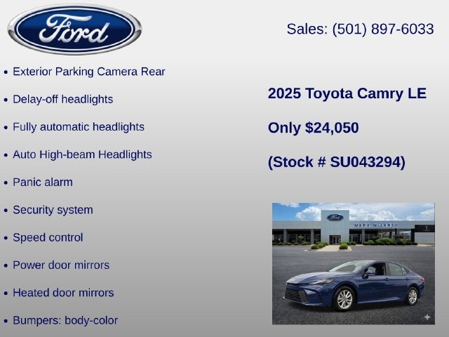 2025 Toyota Camry LE