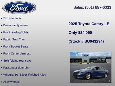 2025 Toyota Camry LE