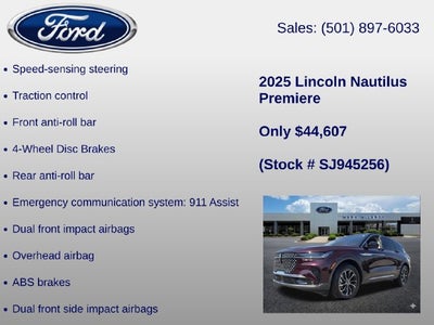 2025 Lincoln Nautilus Premiere