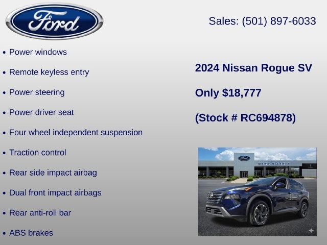 2024 Nissan Rogue SV