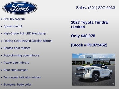 2023 Toyota Tundra Limited