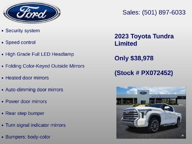 2023 Toyota Tundra Limited