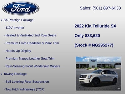 2022 Kia Telluride SX