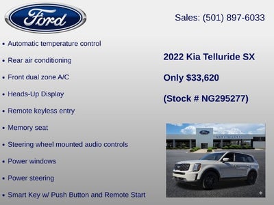 2022 Kia Telluride SX