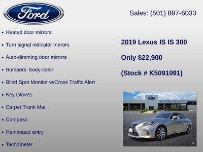 2019 Lexus IS 300
