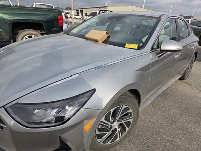 2021 Hyundai Sonata Hybrid Blue