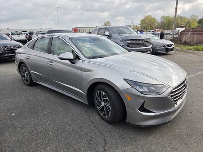 2021 Hyundai Sonata Hybrid Blue
