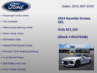 2024 Hyundai Sonata SEL
