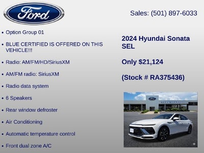 2024 Hyundai Sonata SEL