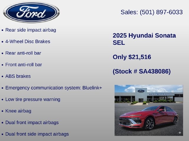 2025 Hyundai Sonata SEL