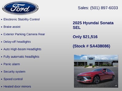 2025 Hyundai Sonata SEL