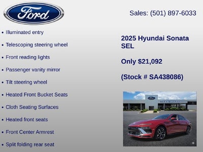2025 Hyundai Sonata SEL