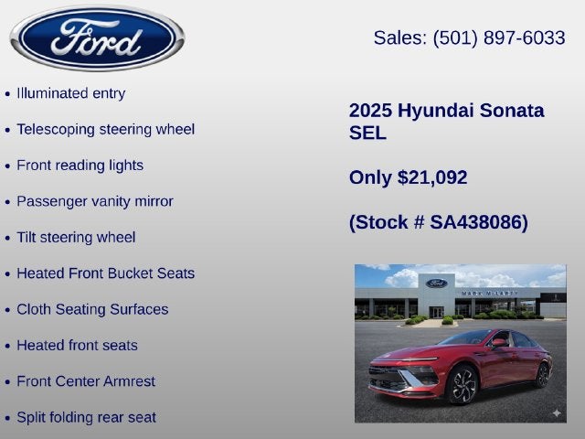 2025 Hyundai Sonata SEL
