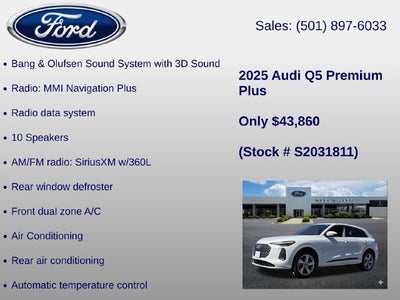 2025 Audi Q5 2.0T Premium Plus quattro