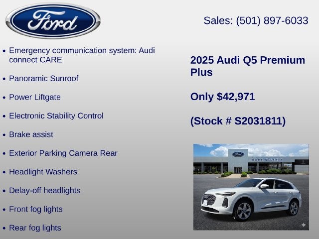 2025 Audi Q5 2.0T Premium Plus quattro