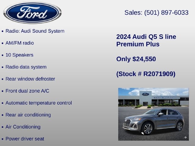 2024 Audi Q5 45 S line Premium quattro