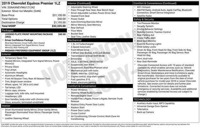 2019 Chevrolet Equinox Premier