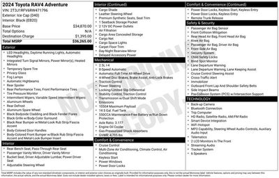 2024 Toyota RAV4 Adventure