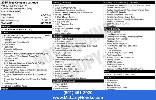 2025 Jeep Compass Latitude