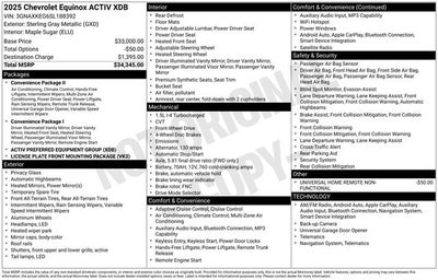 2025 Chevrolet Equinox ACTIV