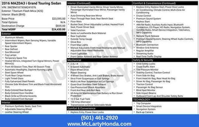 2016 Mazda Mazda3 i Grand Touring